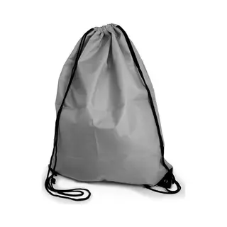 Gymtas Met Rijgkoord - Nylon Rugzakjes – Nylon Rugzak – Donker Grijs