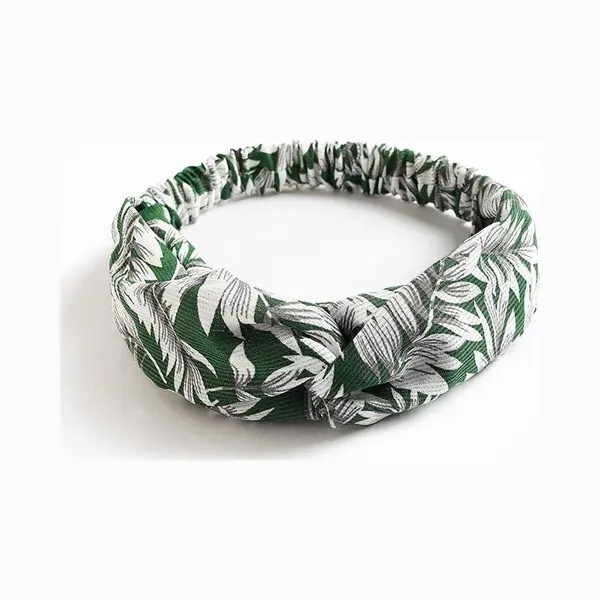 Hairband.nl Hairband Haarbanden - Haarband - Volwassenen - Dames - Green Paradise thumbnail