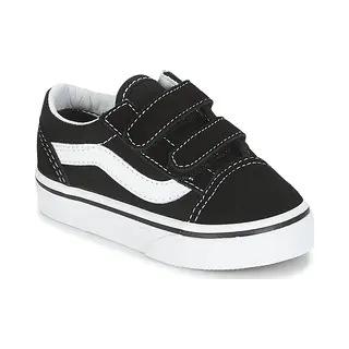 Vans Old Skool V Baby Sneaker Pechschwarz/weiß - 21