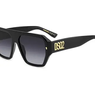 DSQUARED2 Brille D2 0128/S Größe 58-16 Mm Schwarz
