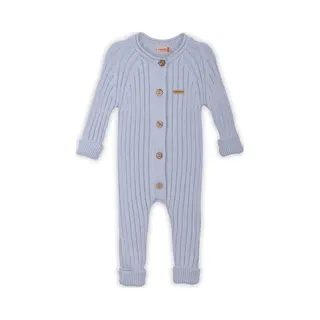 Minora Gebreide Baby Kleding Jongens-Unisex Boxpakje-Kraamcadeau -Kraamcadeau - Babyshower-Newborn Overalls Winter- Licht Blauw 6/9 Maanden-