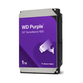 Western Digital Purple internal hard drive 1 Tb 5400 Rpm 64 Mb 3.5" Serial Ata Iii