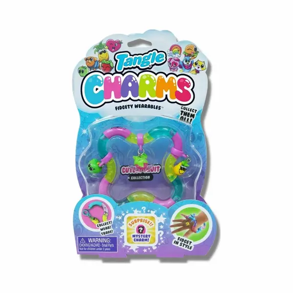 Tangle Charms Cutesy Fruit Fidget Toy - Friemel Armband Voor Kinderen thumbnail