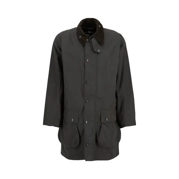 Barbour Northumbria Wachsjacke Grün - Größe 48 thumbnail