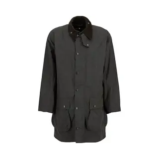 Barbour Northumbria Wachsjacke Grün - Größe 50
