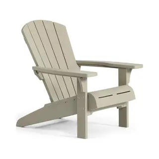 Keter Troy Adirondack Gartenstuhl - 85x80x96, 5 Cm – Sandfarben