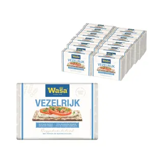 Wasa Vezelrijk Knäckebröd - 12 X 300g