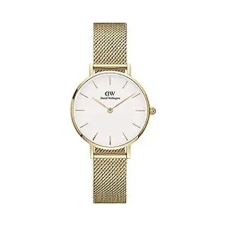 Daniel Wellington Dw00100350 Petite 28Mm Quartz Watch In Gold