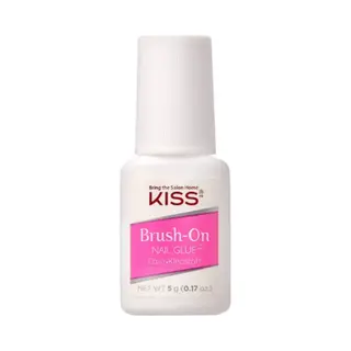 Kiss Brush-On-Nagelkleber Für Press-On-Nägel, Nagelkleber Mit Schnelltrocknender Formel, Enthält Flasche (5 G) Mit Drehverschluss Und