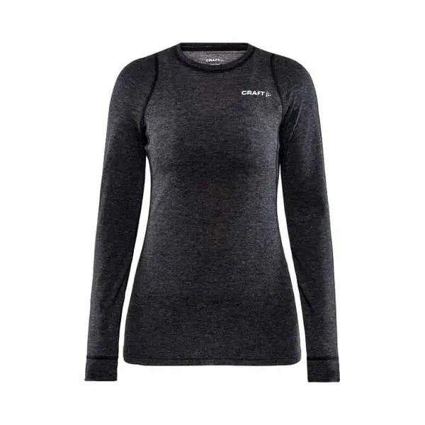 Craft Core W Sweat Undershirt Merino Langarm Schwarz thumbnail