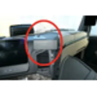 Brodit 213558 Halter Passive Halter Mobile Computer, Mobiltelefon/Smartphone, Navigator Schwarz
