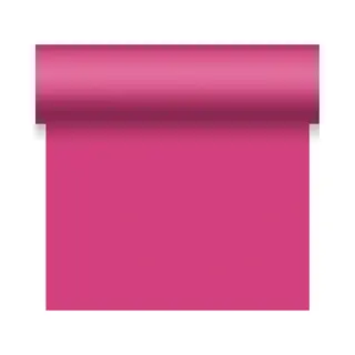 Duni Tafelloper - Papier - Fuchsia Roze - 480 X 40 Cm - Tafelloper/placemat