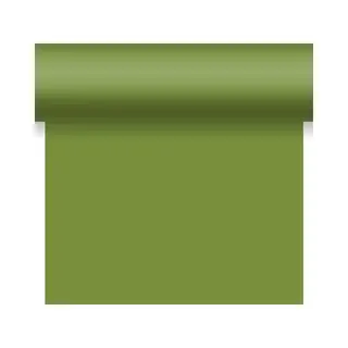 Duni Tafelloper - Papier - Bladgroen - 480 X 40 Cm - Tafellopers