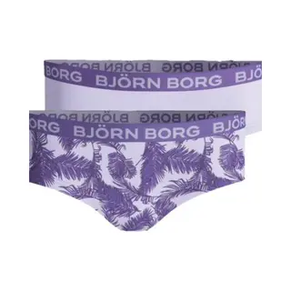 Björn Borg - Meisjes - Palmprint Hipster 2-Pack - Multicolour/Paars - Maat 170