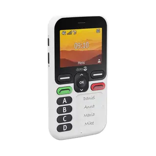 Doro Leva X10 6.1 cm (2.4") 117 g Black, White Senior phone