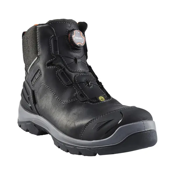 Blakläder, Werkschoenen, Blaklader Elite Hoge Veiligheidsschoen 2455-0000 - Zwart - 45 (45) thumbnail