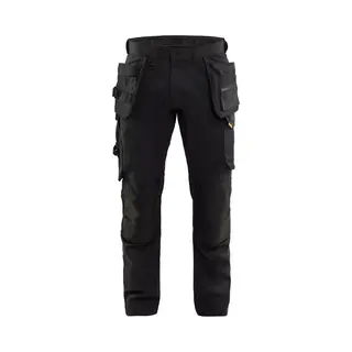 Blåkläder 1750 Werkbroek 2-weg Stretch - Zwart - Maat 50 (M)