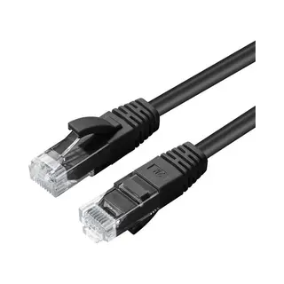 Microconnect UTP6005S networking cable Black 0.5 m Cat6 U/Utp (Utp)