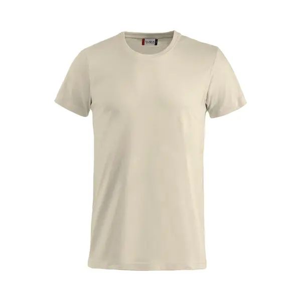 Local Media, Shirts, T-Shirt Clique Basic-T 029030, Baumwolle, Hellbeige, Grösse L, Beige, (L) thumbnail