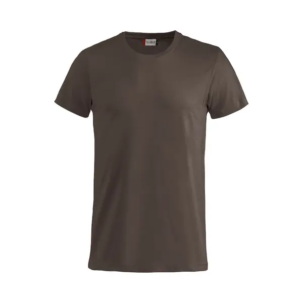 Local Media, Shirts, T-Shirt Clique Basic-T 029030, Baumwolle, Dunkelmocca, Grösse Xs, Braun, (Xs) thumbnail