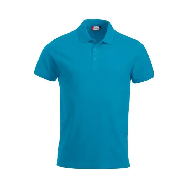 Clique, Herren, Shirts, Unisex Poloshirt, Piqué, Türkis, (L) thumbnail
