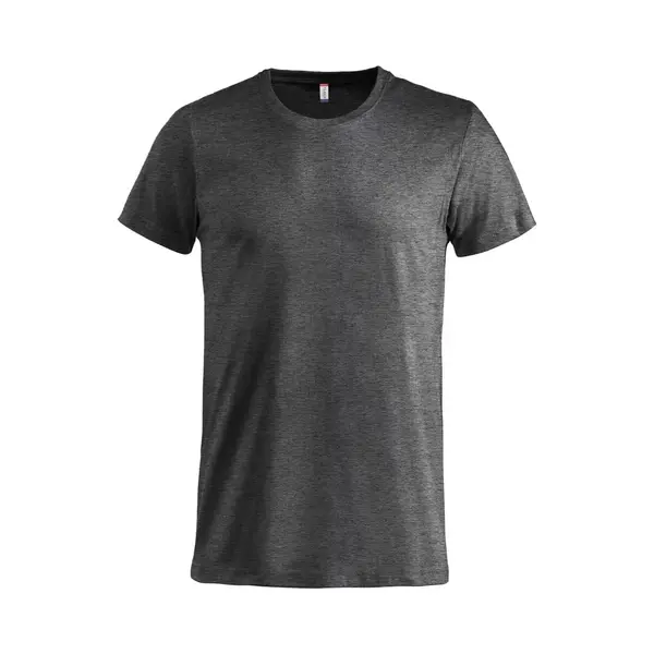 Local Media, Herren, Shirts, T-Shirt Clique Basic-T 029030, Baumwolle, Anthrazit Meliert, Grösse 3XL, Grau, (3XL) thumbnail