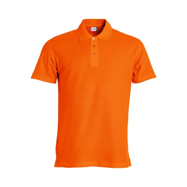 Clique Basic Polo 028230 - Diep Oranje - L thumbnail