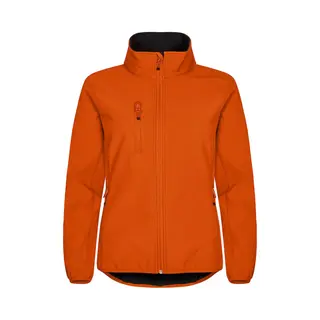 Clique Classic Softshell Jacket Women 0200915 - Diep Oranje - 40/L