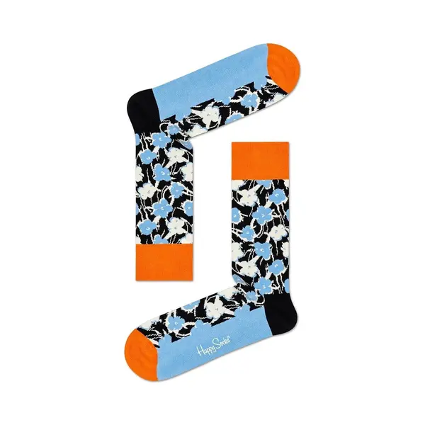 Happy Socks Hs AWFLO01-6500 Andy Warhol Flower Sock 41-46 thumbnail