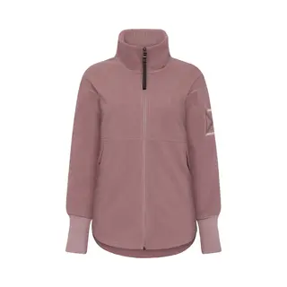 Didriksons Ronja Wns Fullzip Dames Outdoorvest - Faded Wine