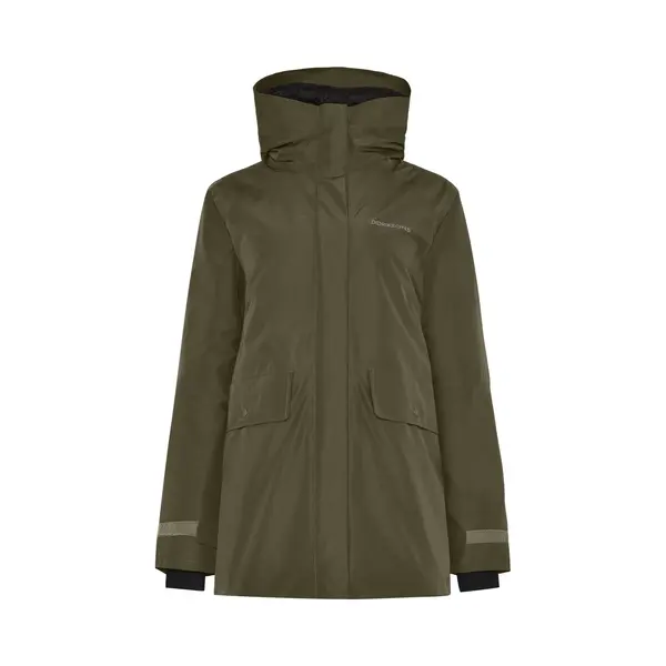Didriksons Tuva - Damen Parka, Größe, 38, Farbe, deep Green thumbnail