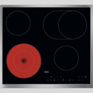 Aeg TN64RA06XB Schwarz Integriert 60 cm Keramik 4 Zone(n)