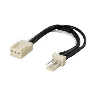Deltaco Ft-400, Ventilatorkabel 12V Tot 5, 5 V Met 3-pins Connector. 56 Ohm, 2 Watt