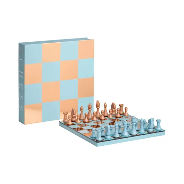 Printworks, Classic - Art Of Chess Mirror Light Blue/Copper thumbnail