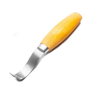 Morakniv Carving Hook 163 Fixes Messer, Unisex, Griff, Birke, Natur, Klinge, 50 Mm
