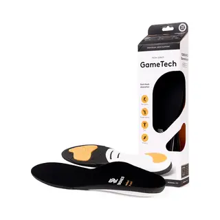 52Bones GameTech High Arch - Premium Inlegzolen Met Hoge Voetboog - Optimale Demping Hiel En Voorvoet - Geschikt Voor Voetbal, Tennis, Hockey En
