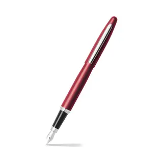 Sheaffer Vulpen - Vfm - Zwart En Rood Met Chroom - Penpunt F - Schrijfkleur Zwart - Sf-E0940343