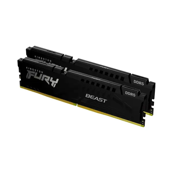 Kingston Technology Fury Beast 64GB 5600MT/s DDR5 CL40 Dimm (set van 2) Black thumbnail
