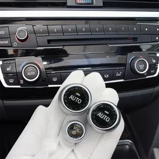 No Name Diamond Crystal Airco Radio Knoppen Voor Bmw 1 2 3 4 Serie F20 F21 F22 F23 F30 F34 F31 F32
