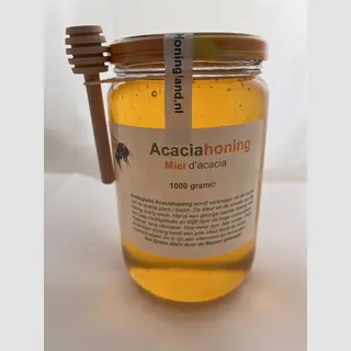 Honingland , Acaciahoning, Miel D'acacia, Acacia Honey. 1000 Gram
