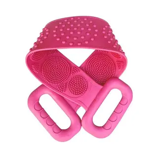 Rug Schrubber - Doucheborstel - Lange Lichaamsborstel - Dubbelzijdig Design - Rugborstel - Silicone - Krabber - Douche - Bad - Massage Borstel - Bath