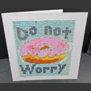 Diamond Painting Kaart Donut (83)