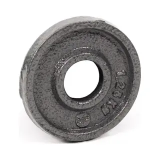 Muscle Power Gietijzeren Halterschijf - 50 Mm - 1, 25 Kg