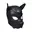 Zwart, black