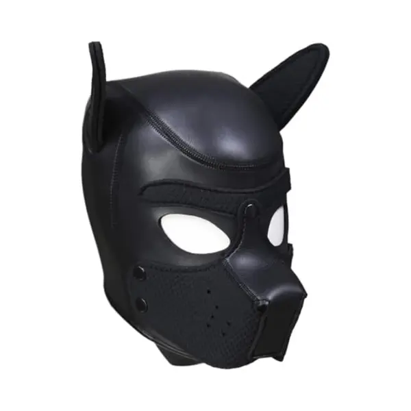 Shots - Ouch! Neopreen Puppy Masker Black thumbnail