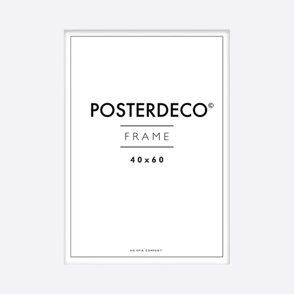 Framewinkel Fotolijst - Posterdeco - Premium Hout - Fotomaat 40x60 Cm - Posterlijst - Fotolijstje - Wit thumbnail