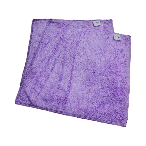 2x Nano Doek 30x30 Paars - Nano Reiniging - Brilreiniging - Raamdoeken - Beste Inductie Reiniger Doek – Streeploos Schoon & Krasvrij thumbnail