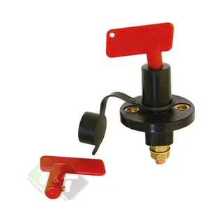 Trailer Parts Hoofdstroom Schakelaar - 300 Ampère - 12v/24v - Stroomschakelaar - Noodschakelaar