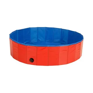 Dogs Collection Dog Pool | Zwembad Voor Honden | Hondenzwembad | Opvouwbaar | Puppy | Kitten | Kat | Huisdier | Rood