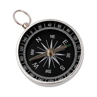 Kompas 44 Mm Aluminium - 1 Stuk